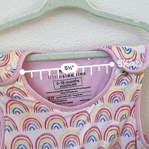 Little Sleepies Seasonless Rainbow Sleep Sack - Picture 10 of 12
